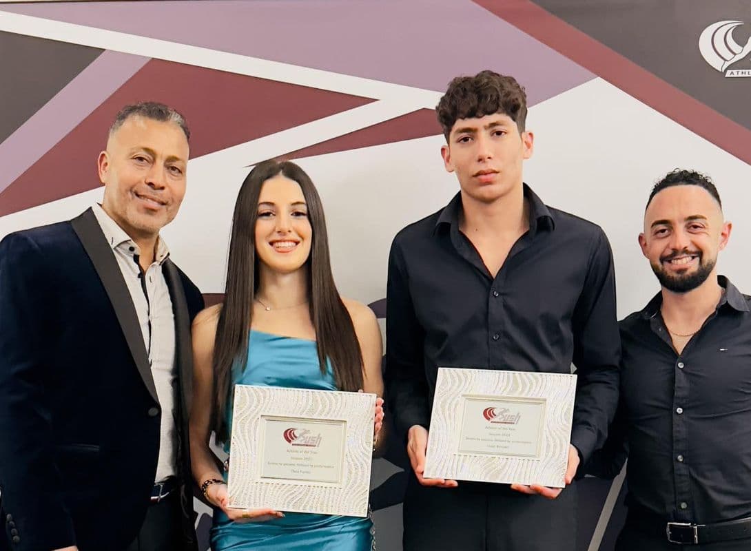 Thea Parnis and Isaac Bonnici Named Rush Athletic Club Athletes of the Year 2025
