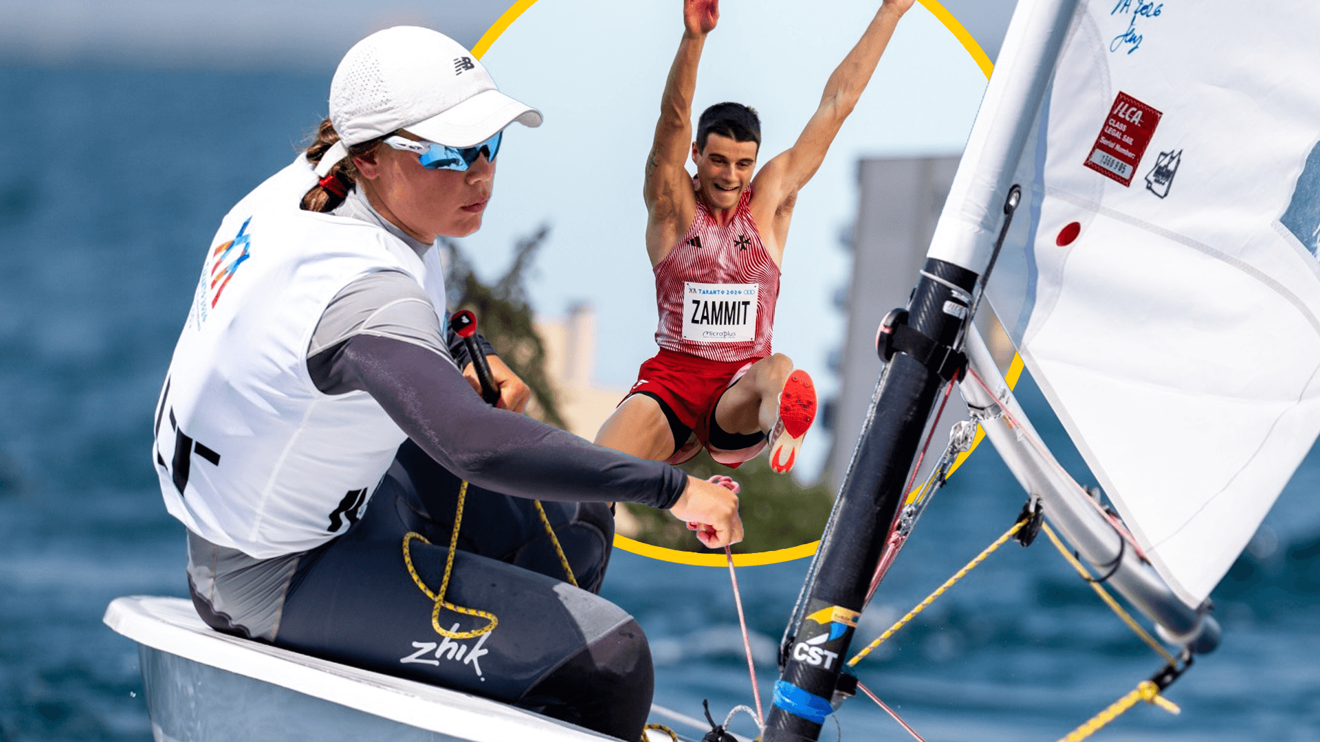 Katrina Micallef And Jeremy Zammit To Carry Malta's Flag At Mediterranean Games Closing Ceremony