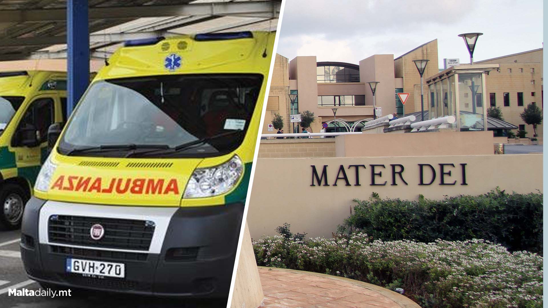 Worker at risk of dying after falling two storeys in Marsa