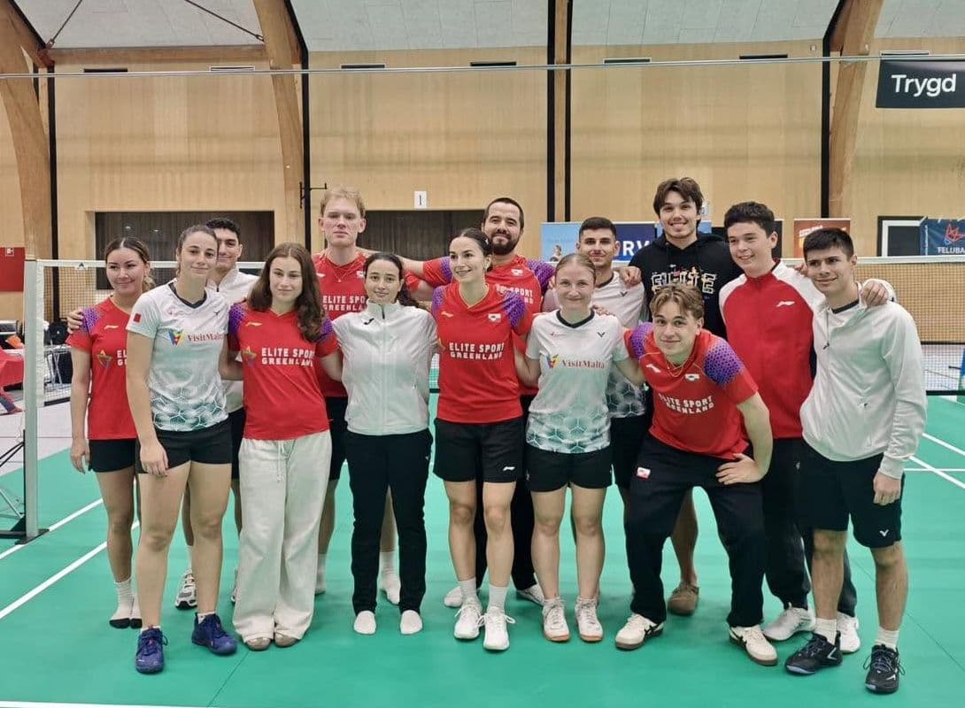 Malta Suffer Opening Defeat Against Greenland at Small States Badminton Championship