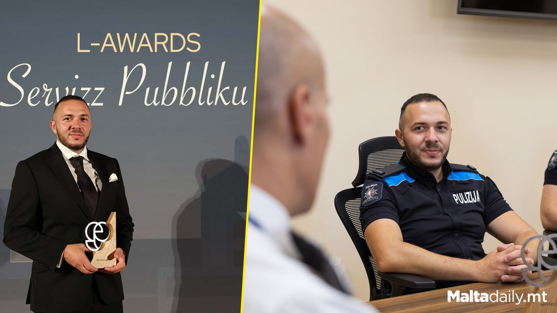 Police Constable Hertian Vassallo Receives Role Model Of The Year Award