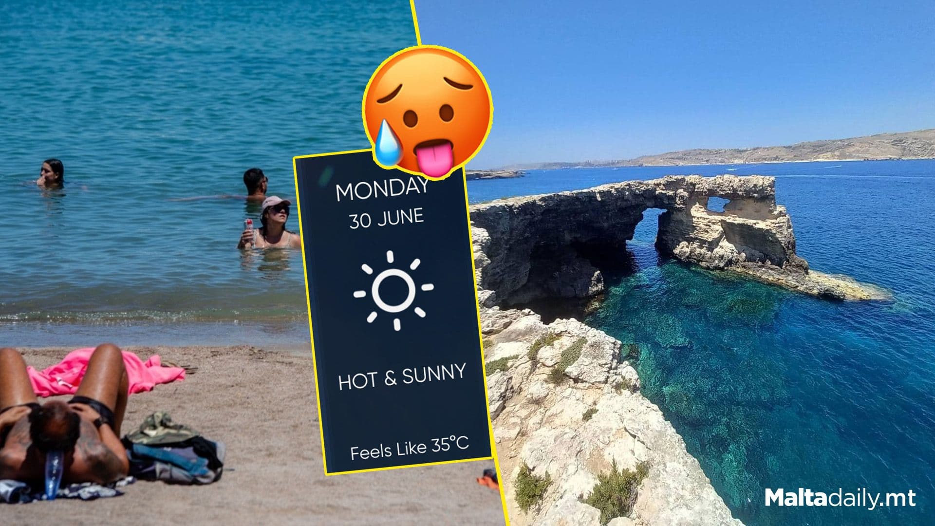 Malta To reach 35°C In First Week Of July