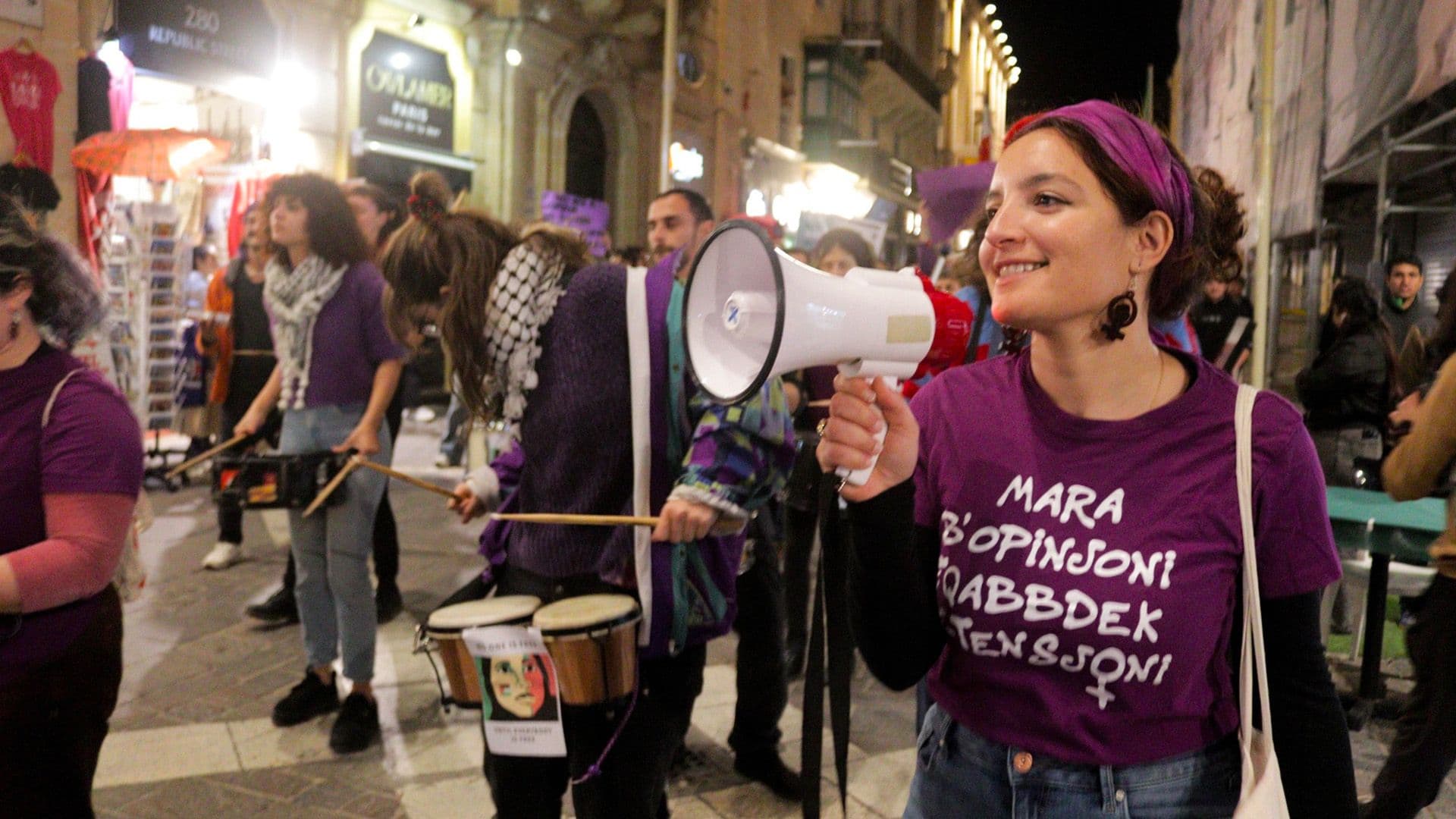 Moviment Graffitti March Against Oppression & Injustice on Women’s Day
