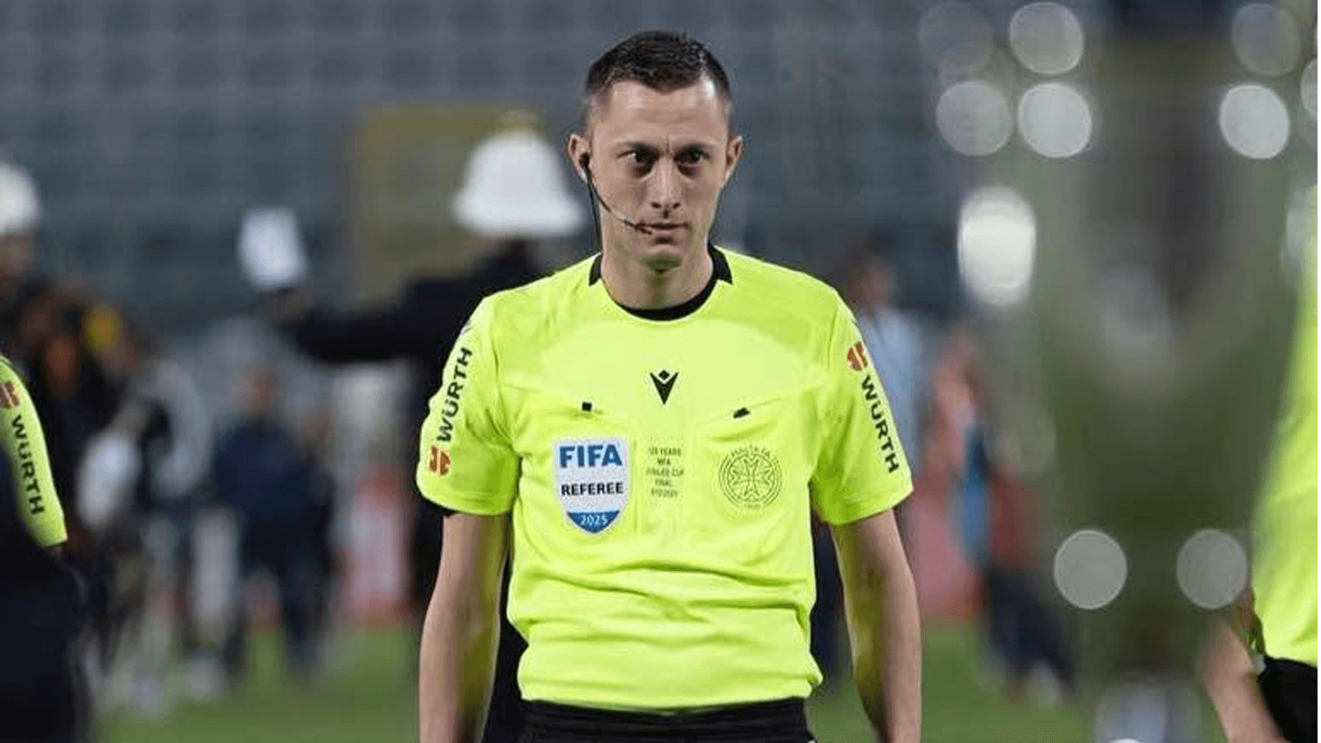 Ishmael Barbara Officiates UEFA Conference League Clash Between SC Braga And FK Austria Wien