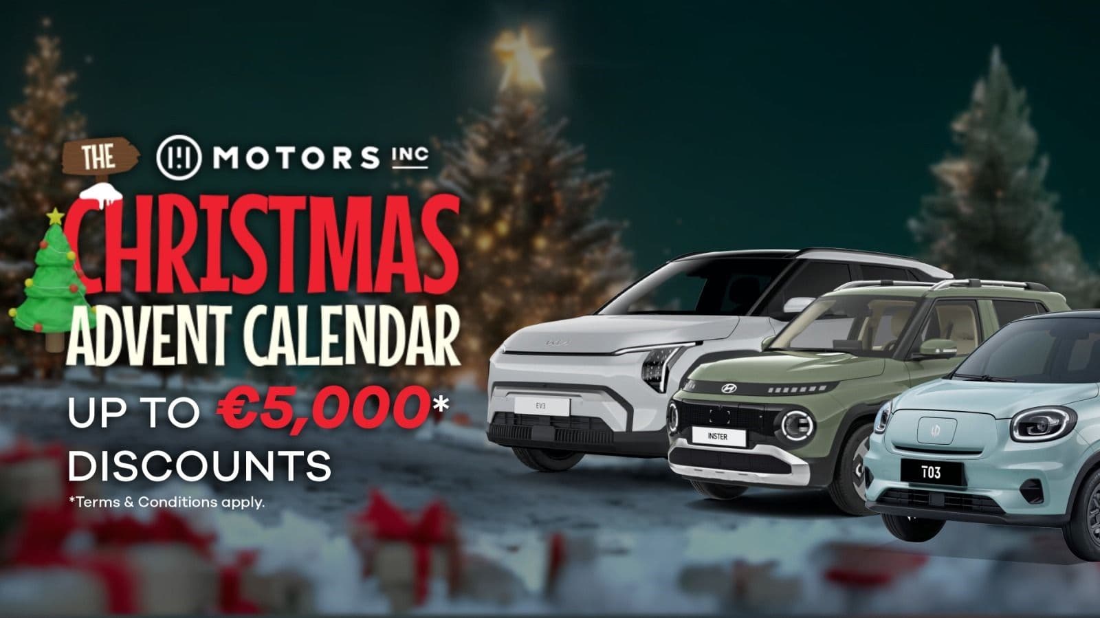 Motors Inc. Launches Festive Advent Calendar Campaign With Daily Offers