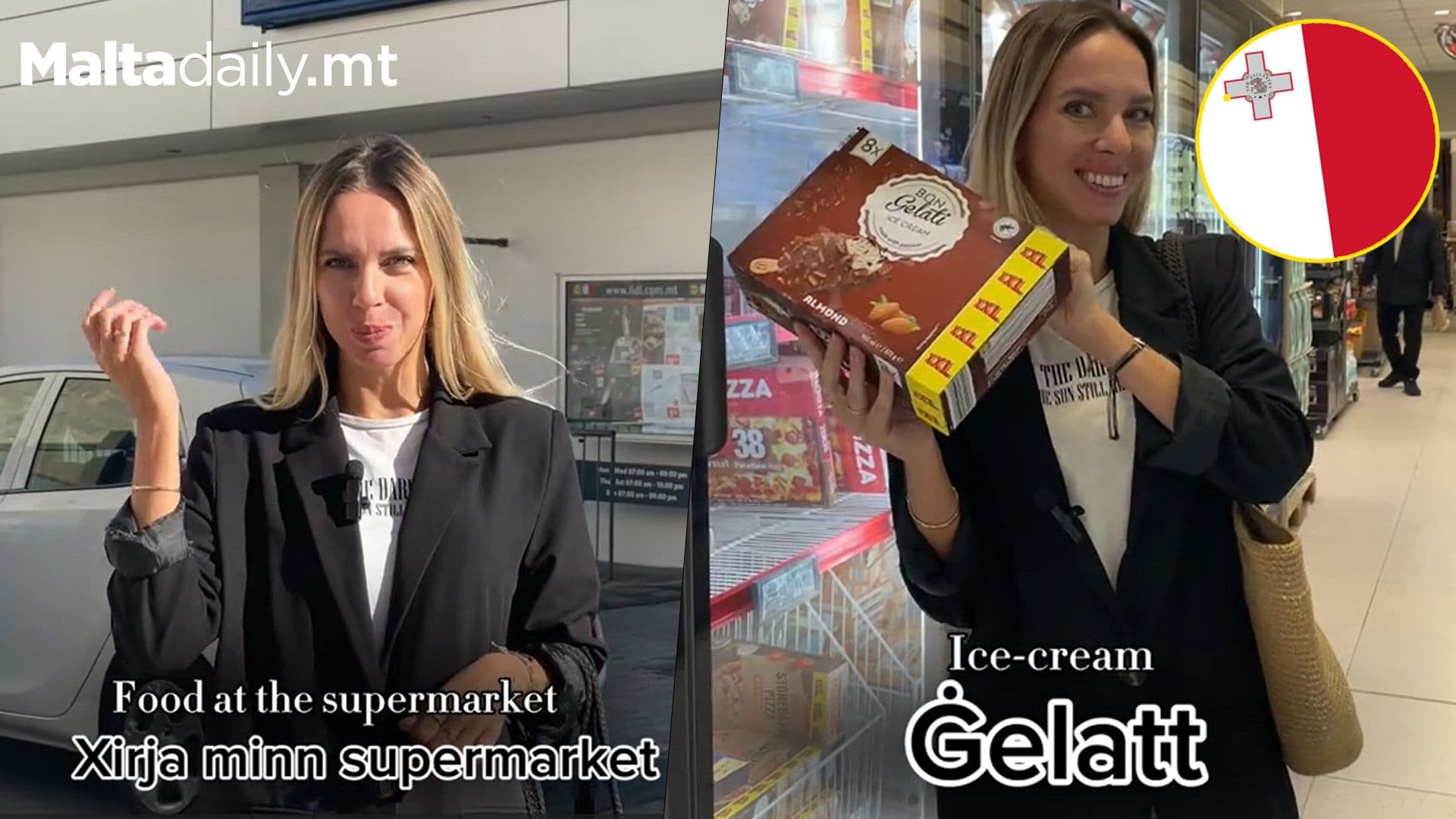 Foreign TikToker Translates Ingredients In Supermarket In Maltese