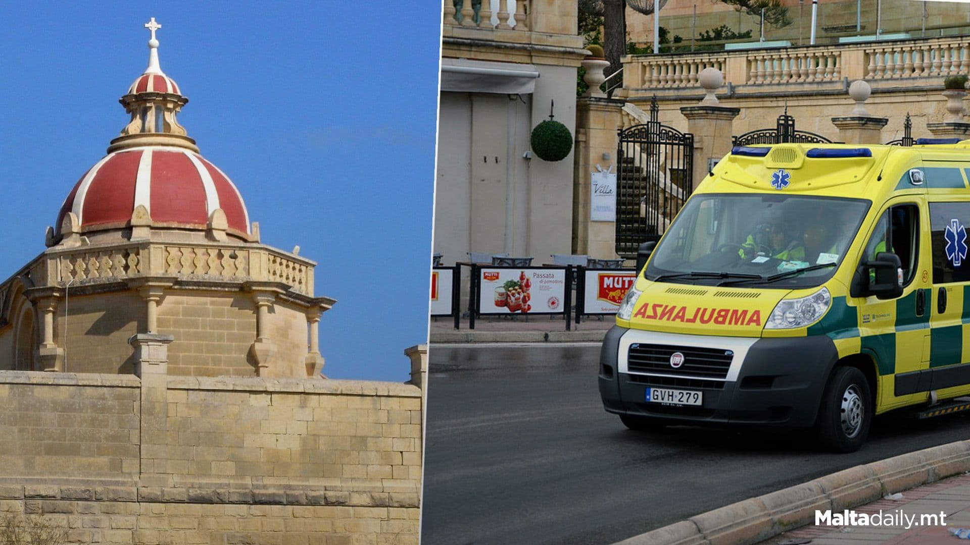 Two Men Injured as Van Crashes into Valley in Żebbuġ, Gozo