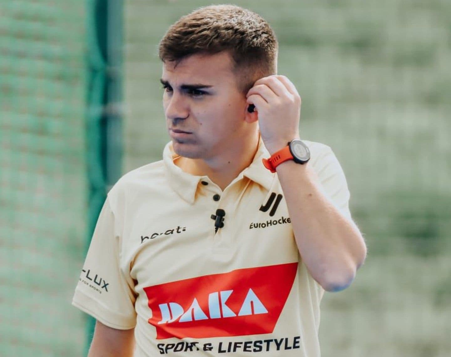 Alessandro Amore represents Malta as an umpire in Germany