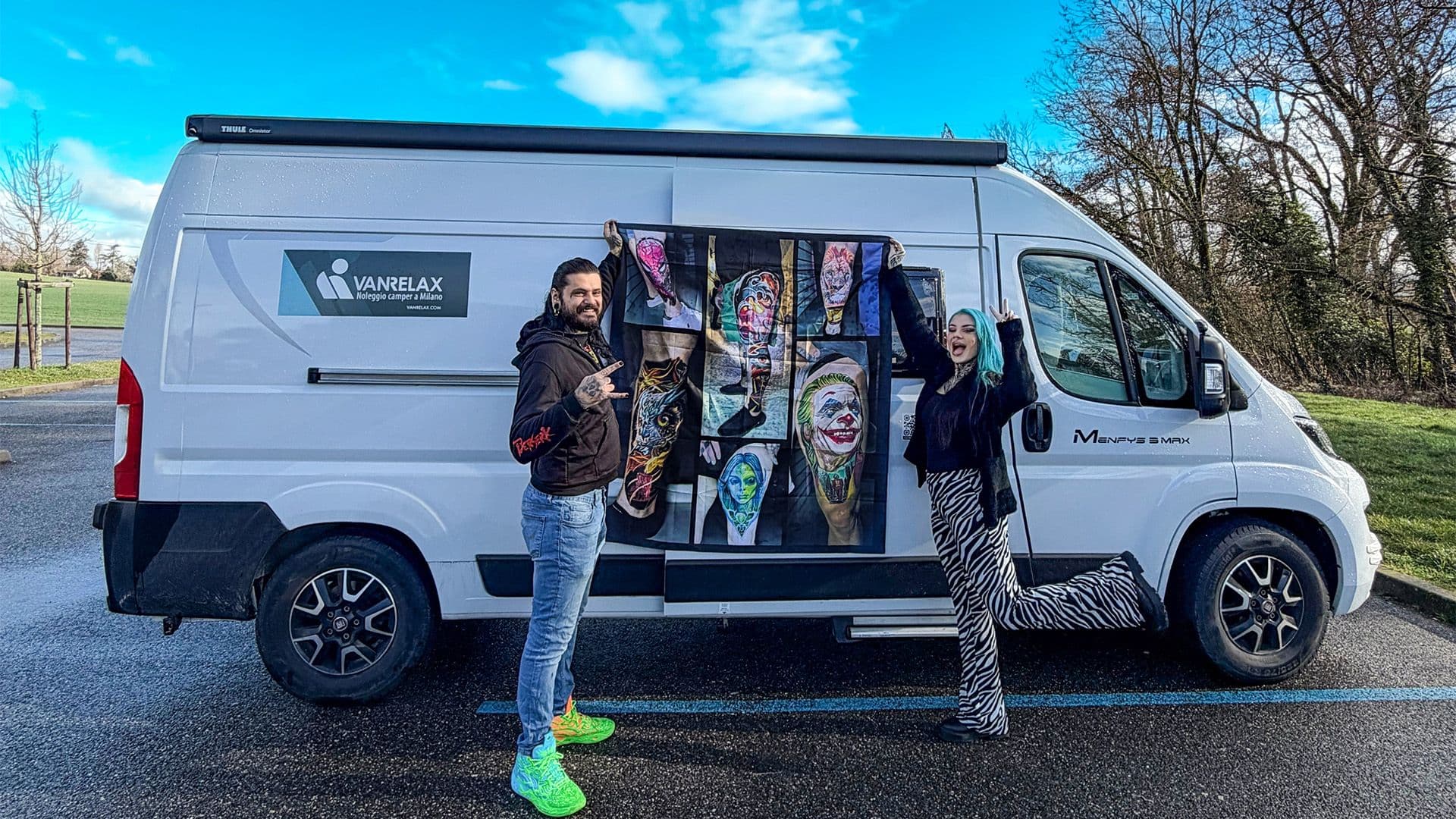 Maltese Artist Travelling Europe on 'Van Tattoo Tour'