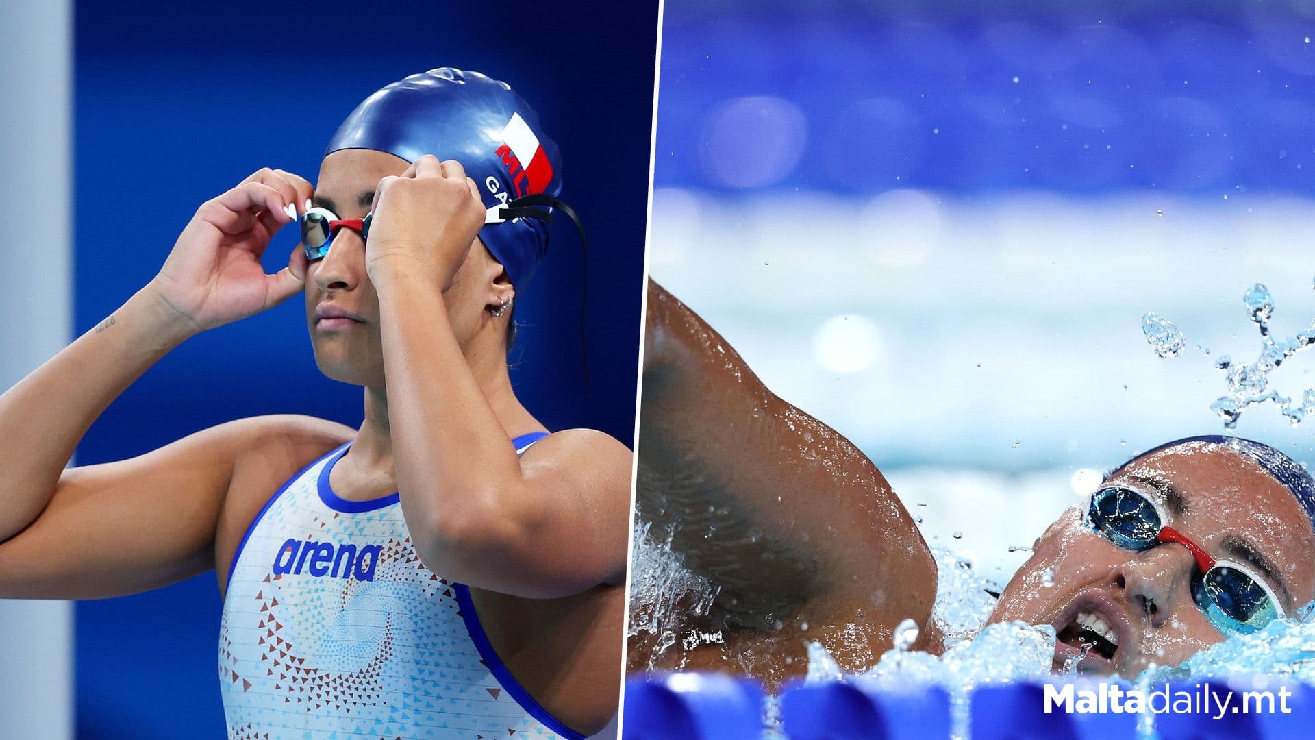 Sasha Gatt Competes At Paris Olympics 1500M Heats