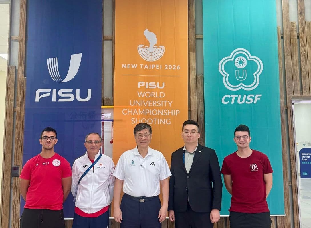 Malta Strengthens Sporting Ties with Chinese Taipei