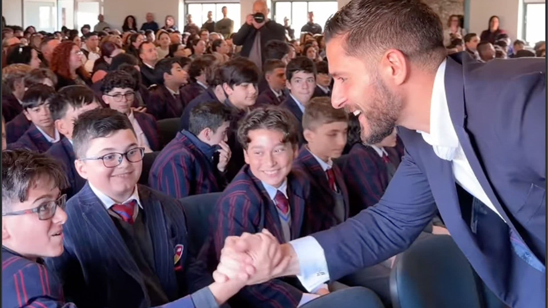 PN Leader Alex Borg Visits De La Salle Careers Day