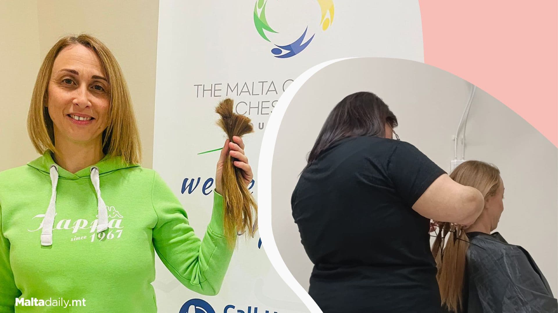 Woman Donates Hair Before Starting Chemotherapy Journey
