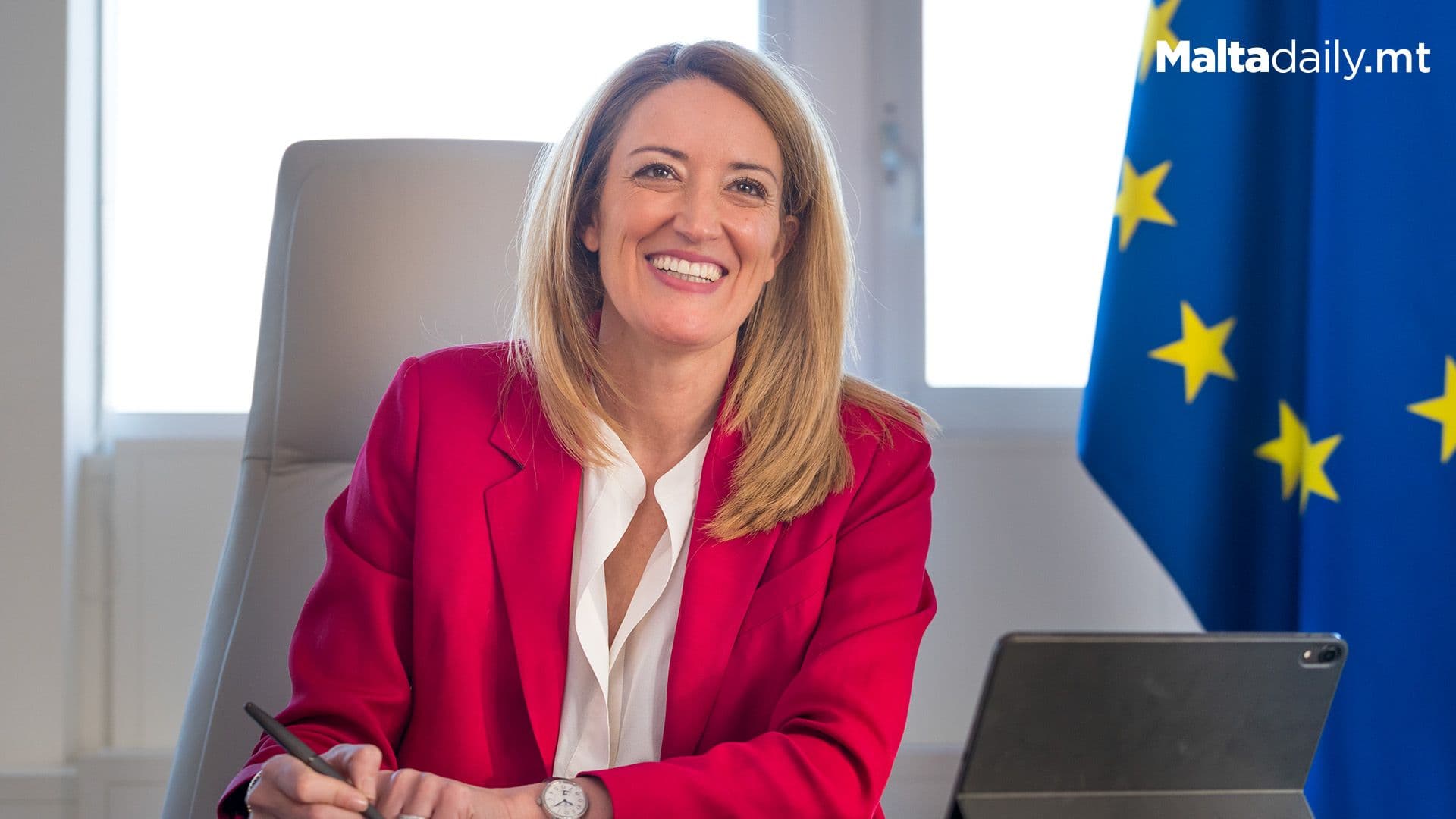 Roberta Metsola Makes History As First Woman To Be Re-Elected As President Of European Parliament