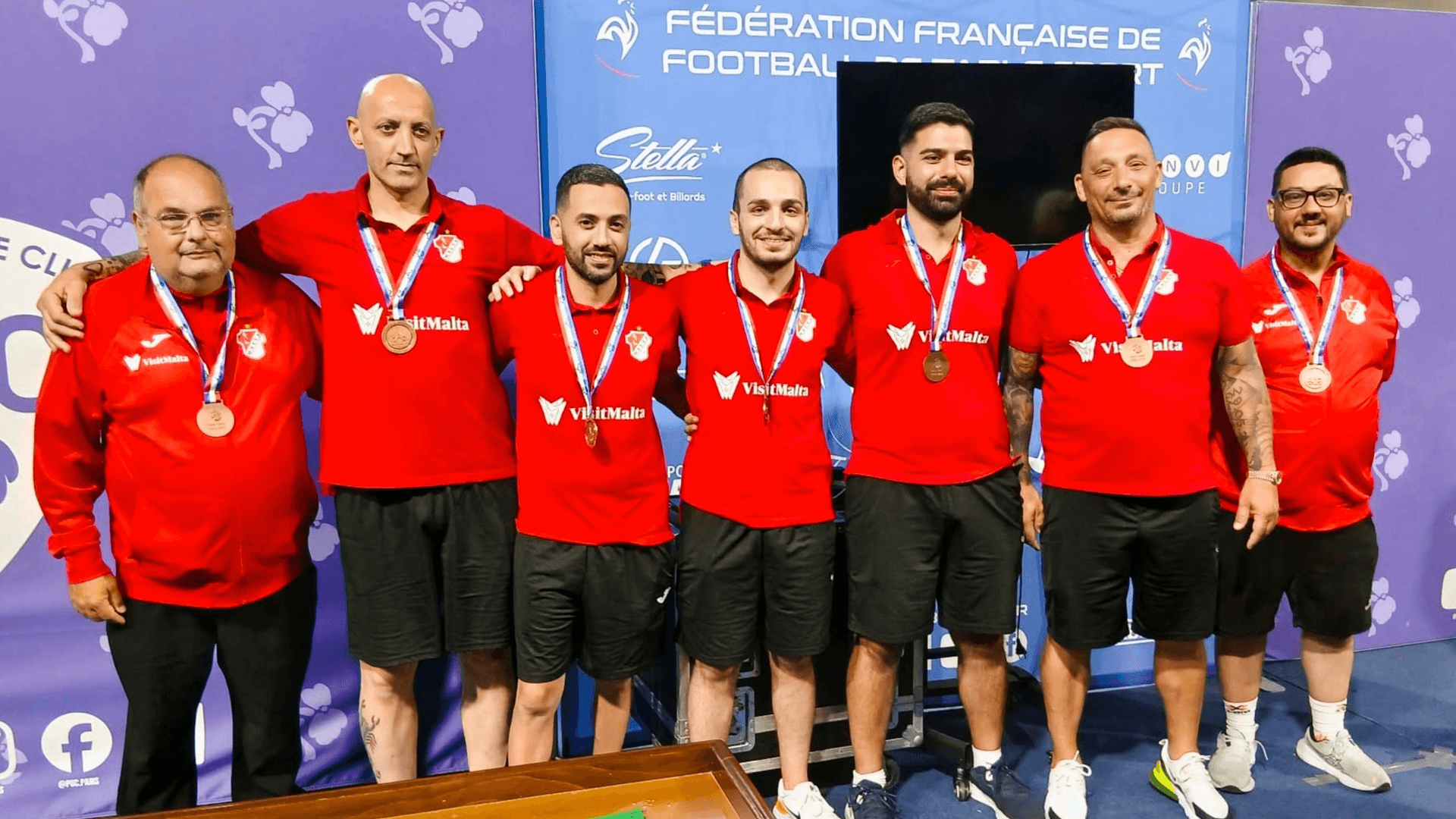 Maltese Table Football Team Secures Four Medals At Paris World Cup