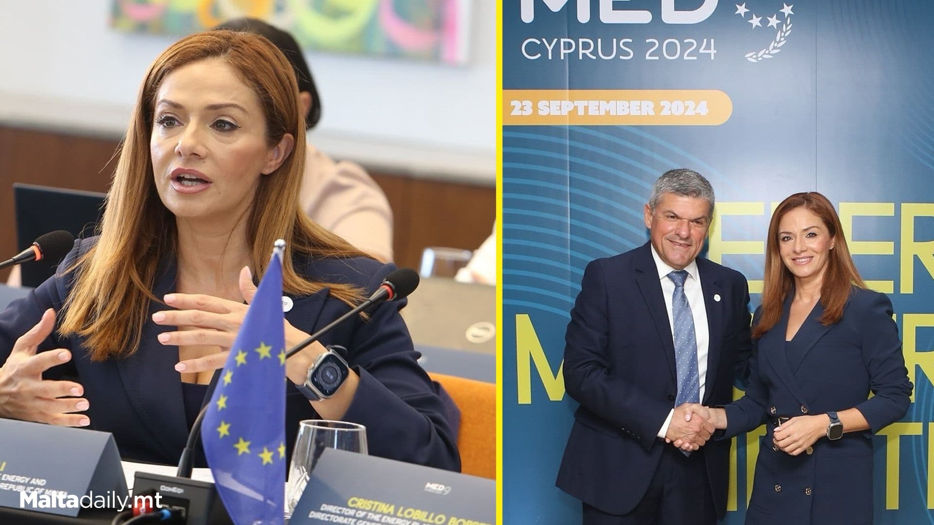 Malta Reaffirms Commitment to Clean Energy at MED9 Summit in Cyprus