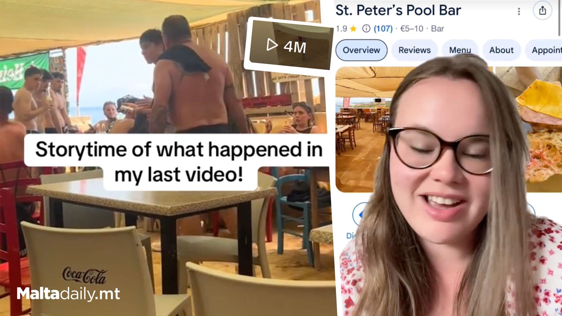 TikTok User Explains Viral Fight At St Peter’s Pool Kiosk