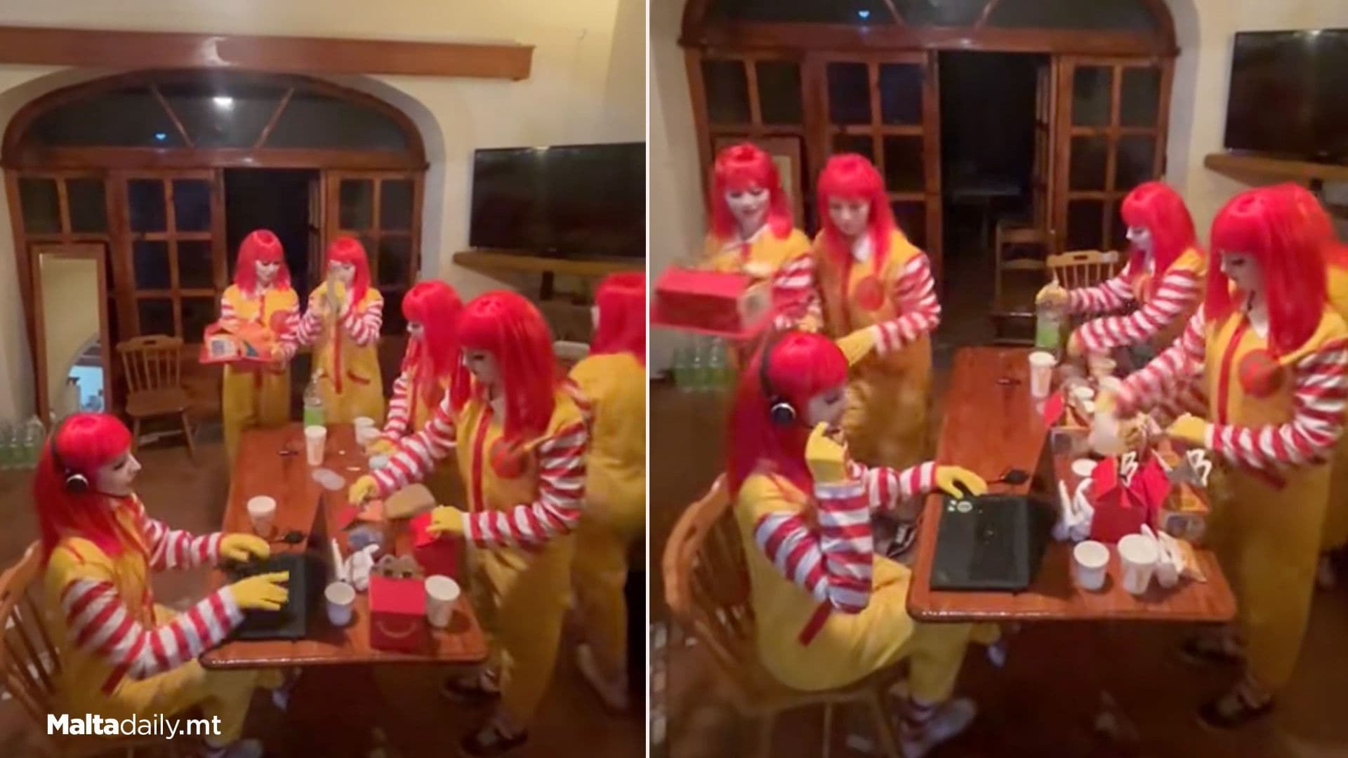 Nadur Goers Go Viral Dressed As Ronald McDonald