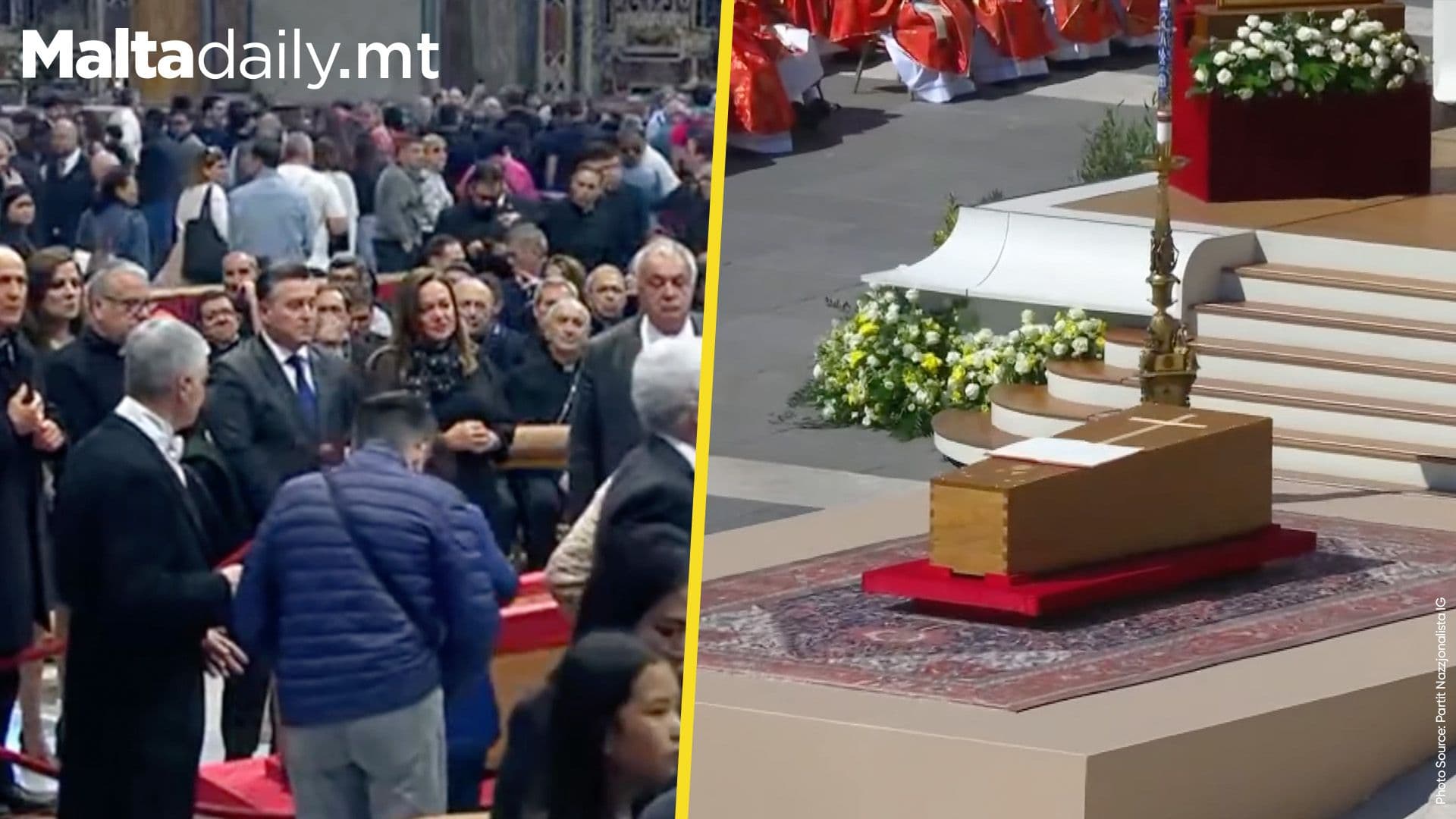 Bernard Grech Pays Respects To Pope Francis At The Vatican