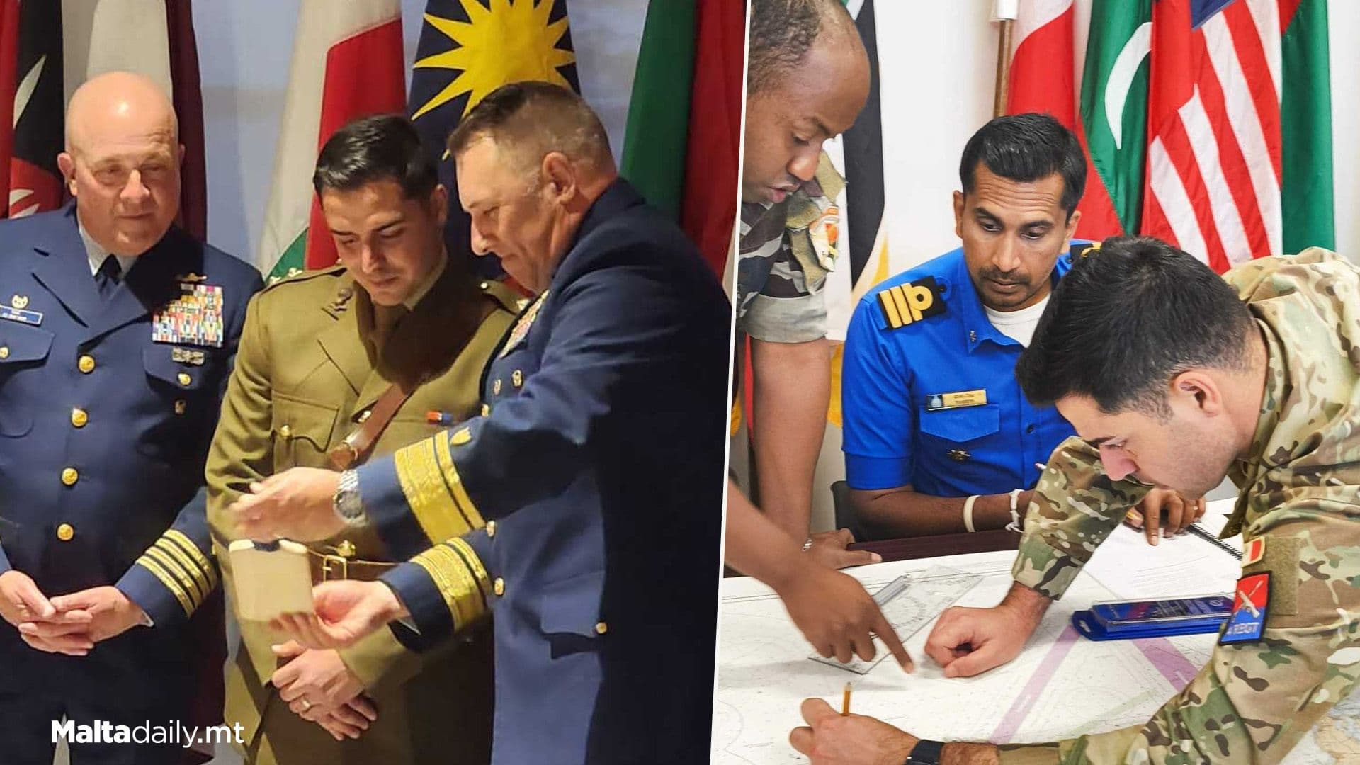 Maltese Lieutenant Completes 12 Week Course In USA