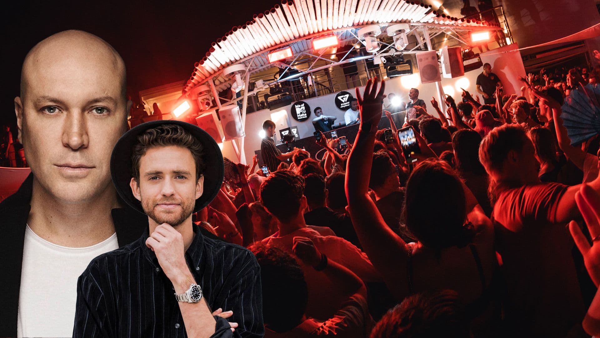 Marco Carola & Franky Rizardo at Café del Mar This Tuesday for Panorama Malta