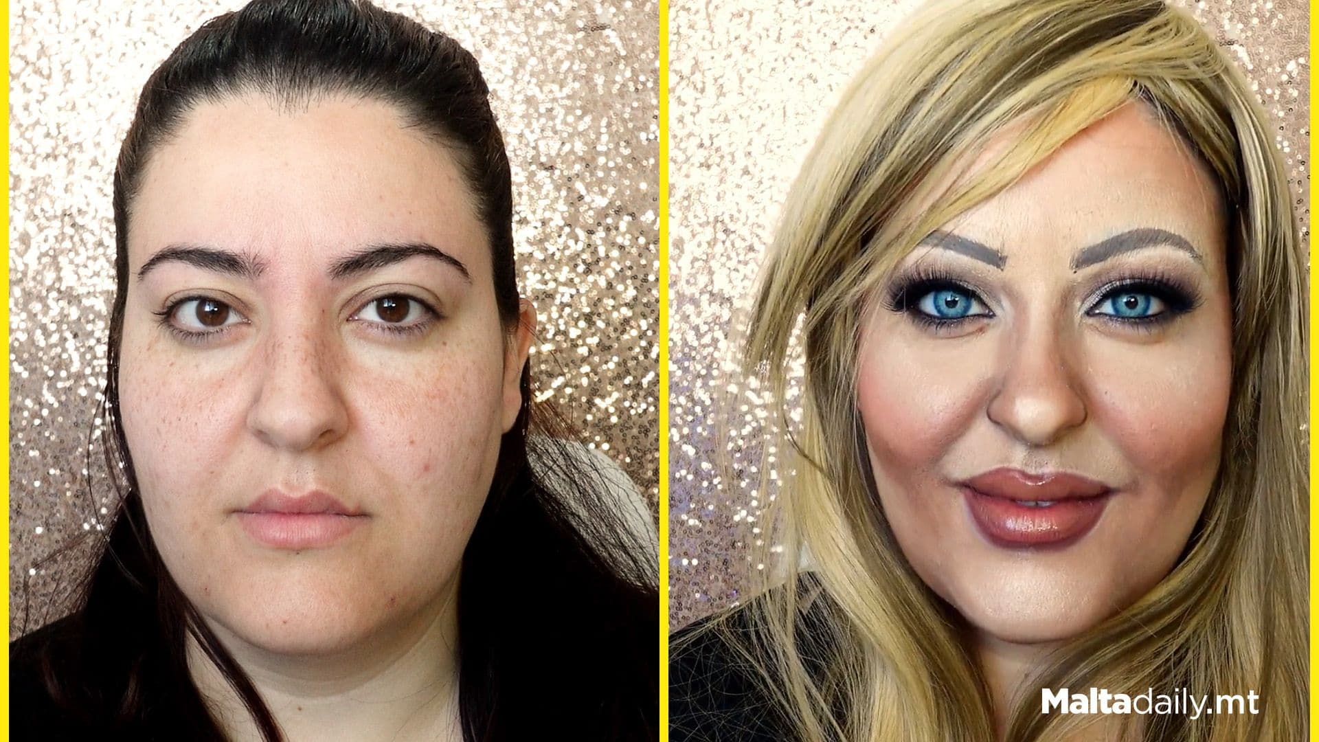 Local Make-Up Artist Transforms Herself into Ylenia from Love Island
