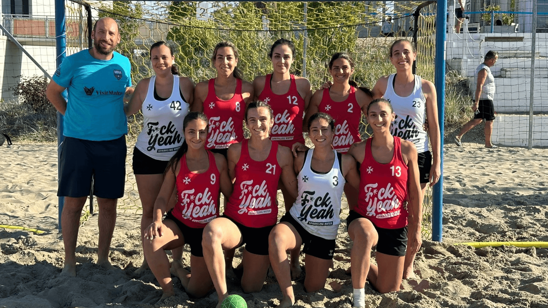 Malta Women's Beach Handball Team Gains Vital Experience At EBT Lupa Beach Cup In Budapest