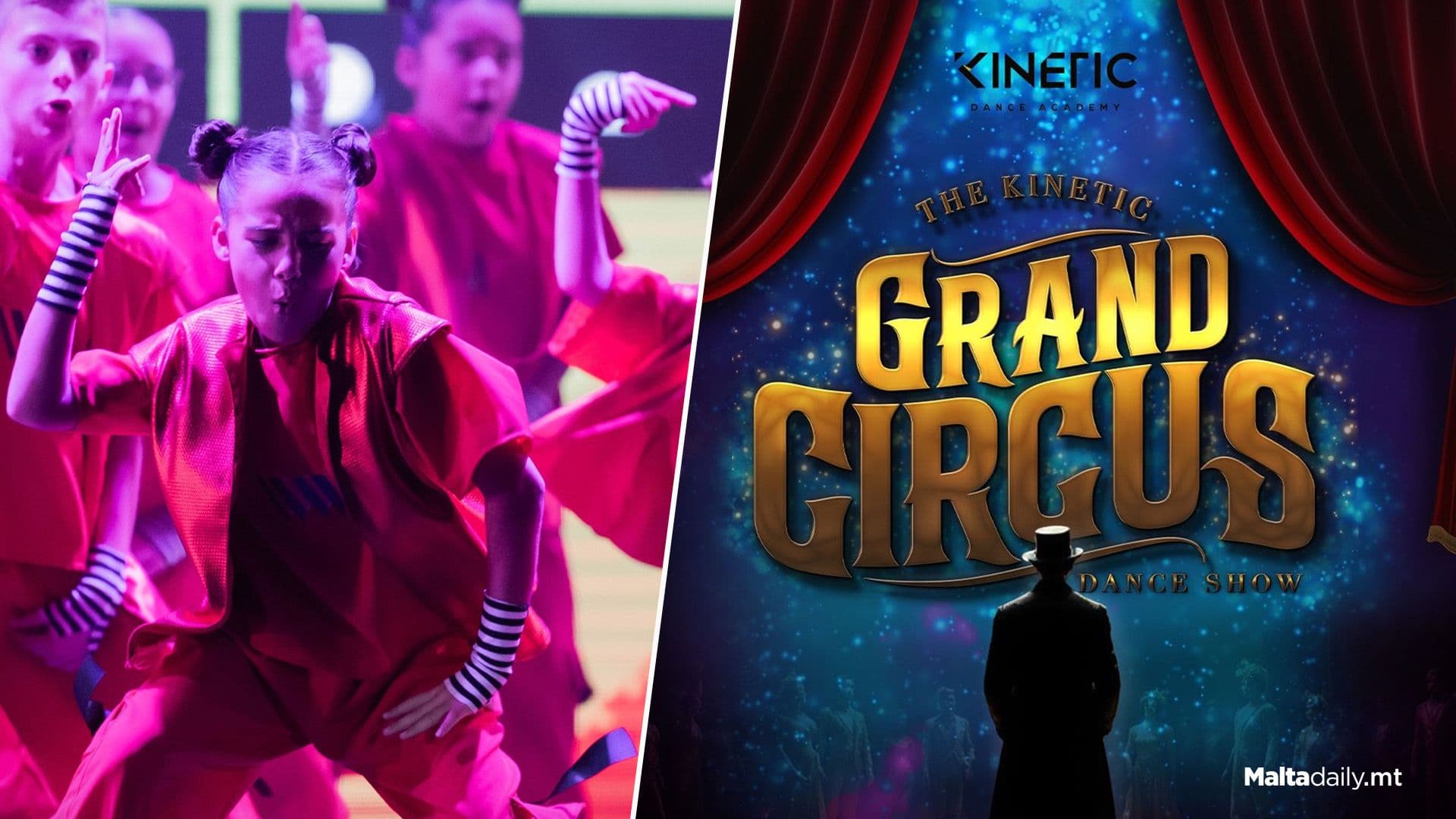 Over 500 Dancers For The Kinetic Grand Circus Show