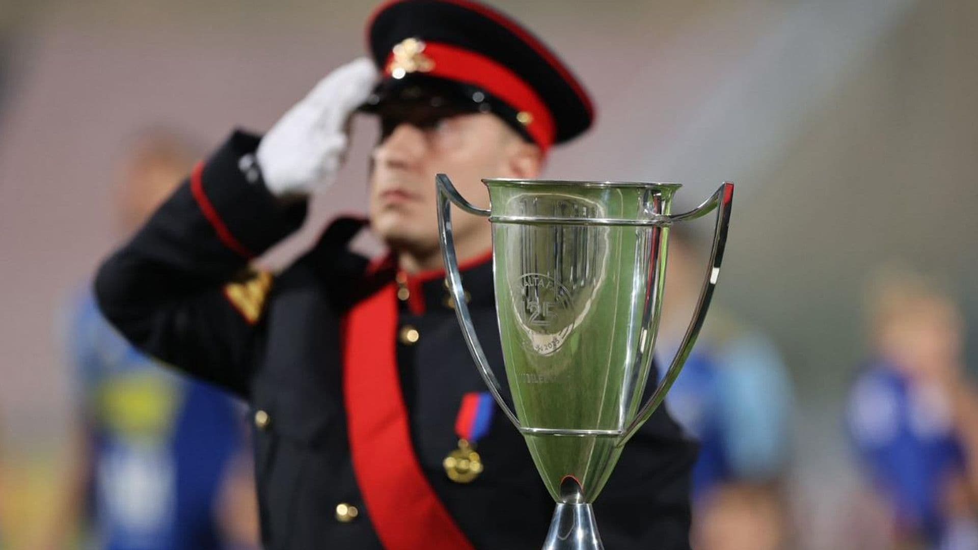Armed Forces of Malta Band Perform At Jubilee Cup Final