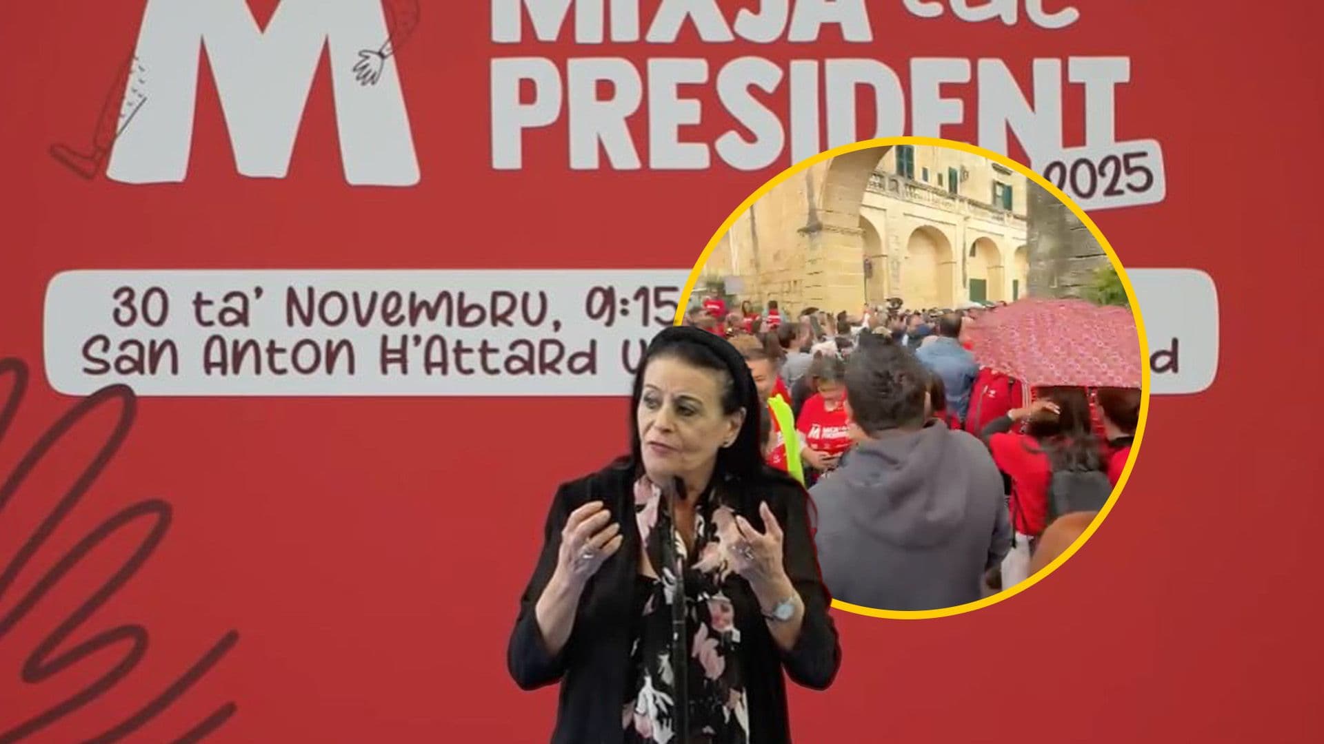 Thousands Brave Bad Weather For 'Il-Mixja Tal-President' 2025