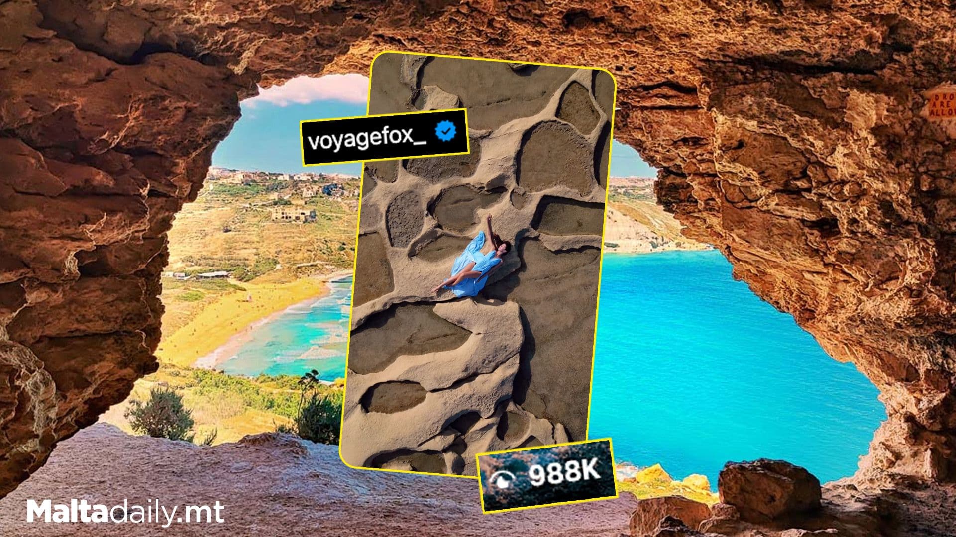Travel Influencer’s Gozo Reel Goes Absolutely Viral