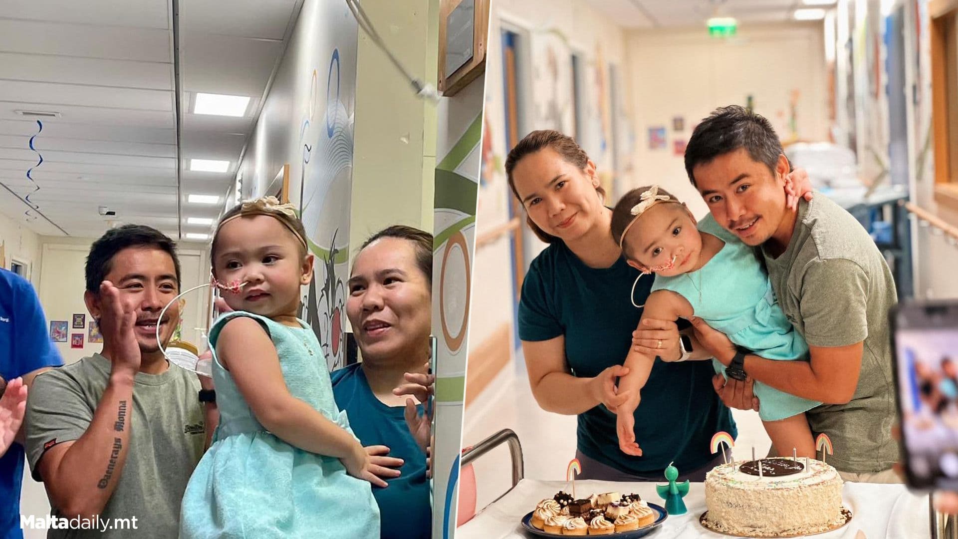 Little Mona Rings Bell After 2 Year Battle With Leukaemia