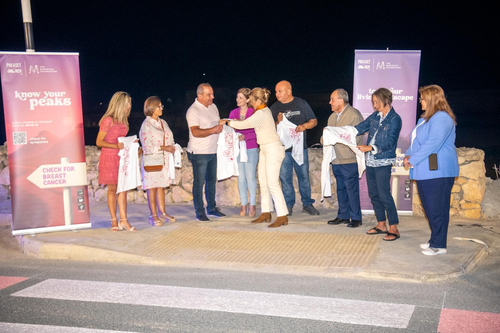 Malta’s Zebra Crossings Turn Pink to Mark Pink October–Movember 2025