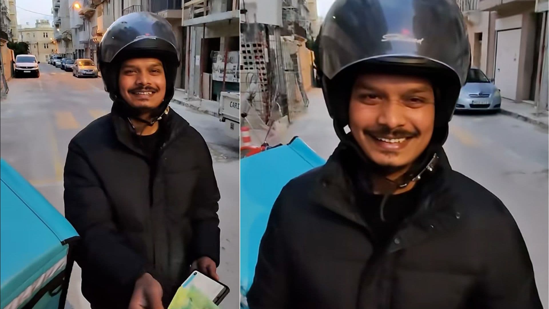 Man Pays For Indian Food Courier In Malta’s Rent