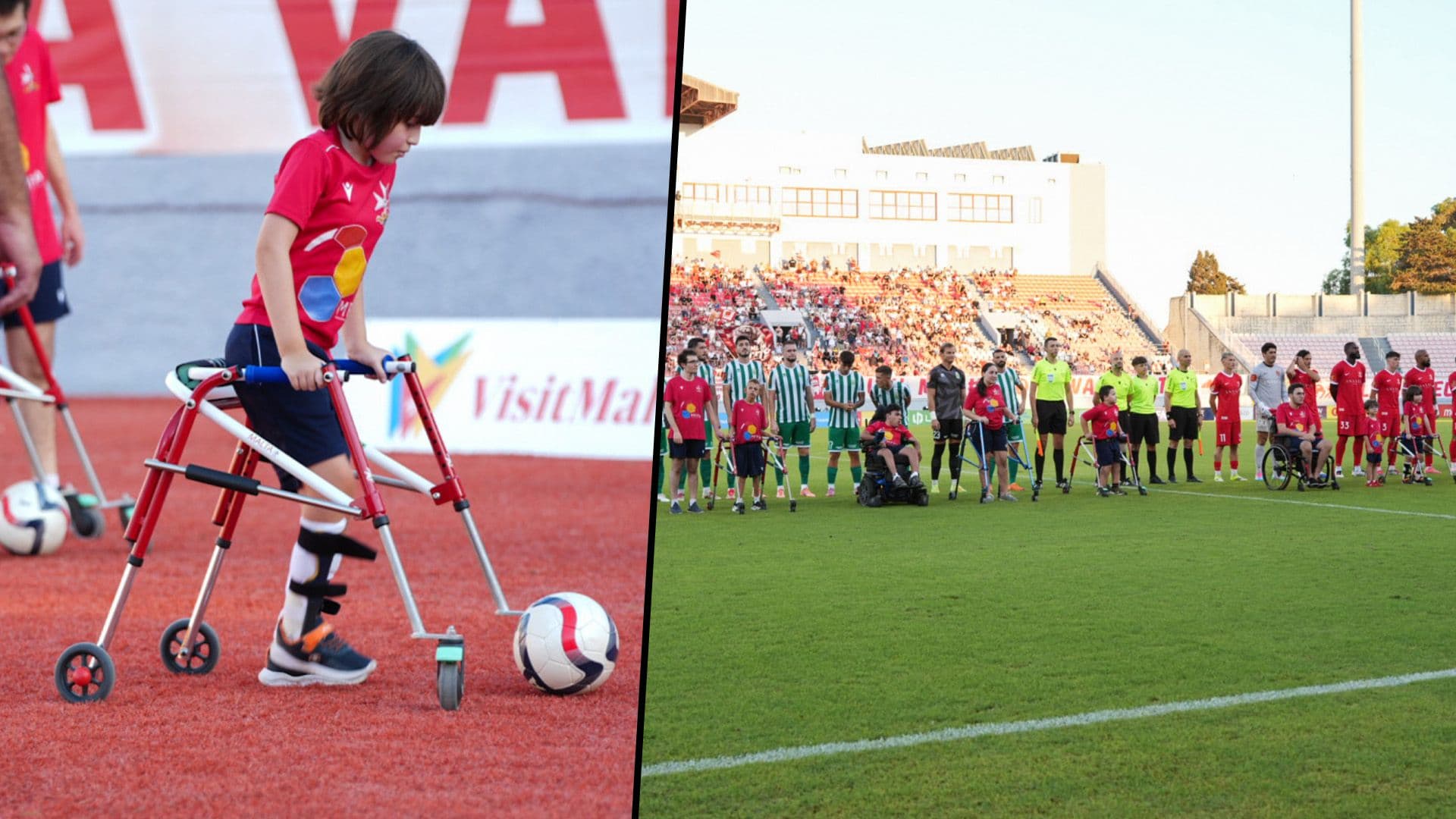 Frame Football Malta Raise Inclusion Awareness At BOV Super Cup Final