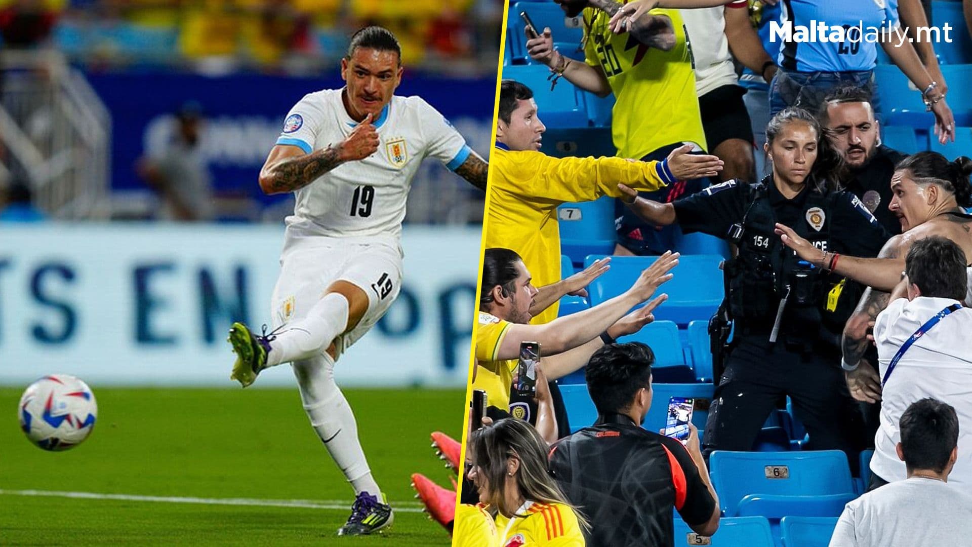 Darwin Nunez And Uruguayan Teammates Clash With Fans