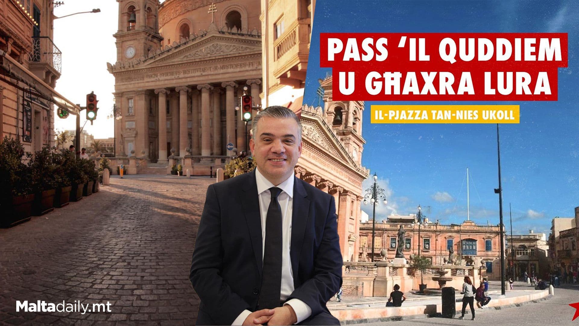 Movement Graffitti Slams Mosta Local Council Decision