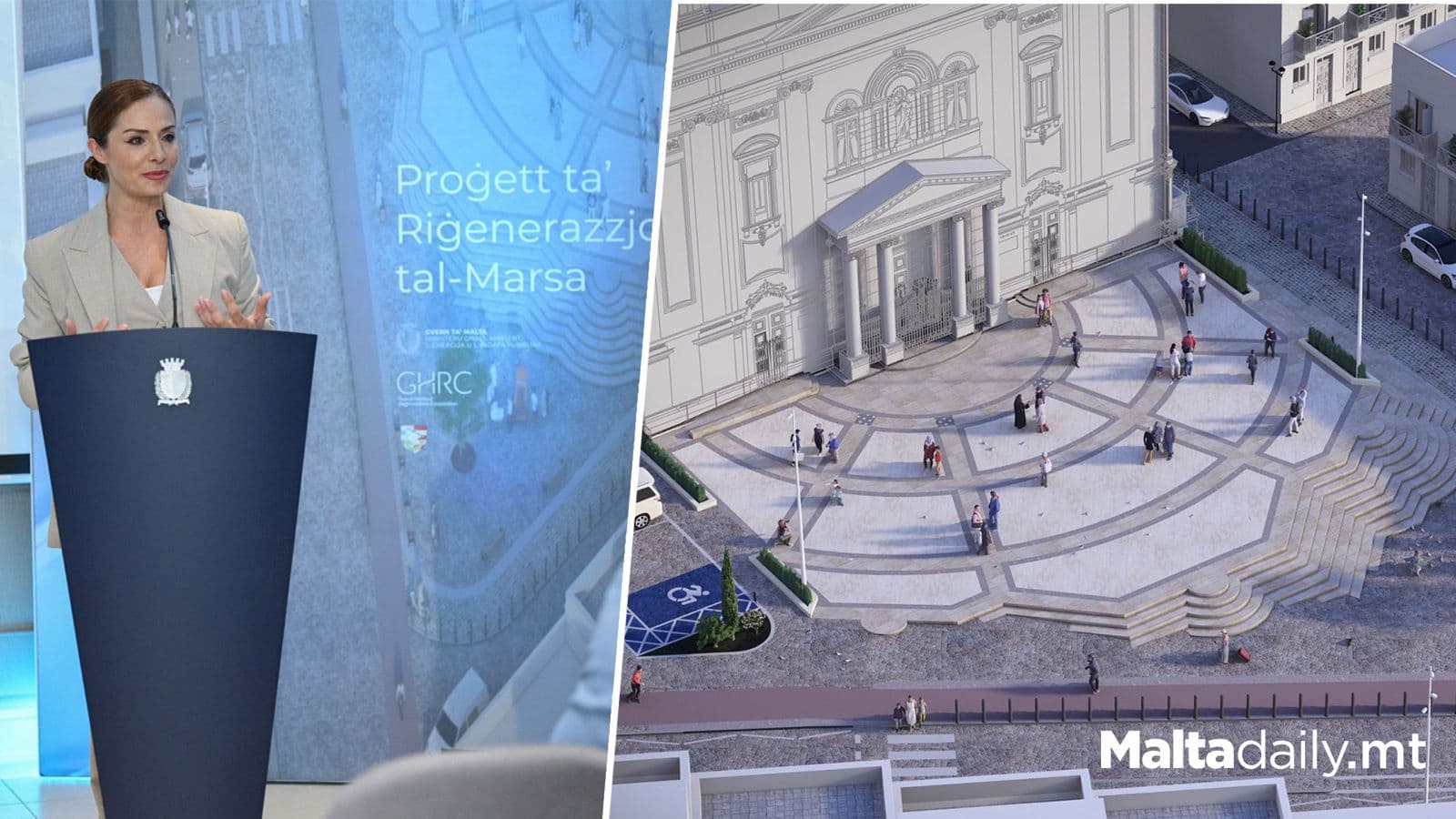 €5 Million Project Launched to Transform Marsa Square into Green, Accessible Public Space
