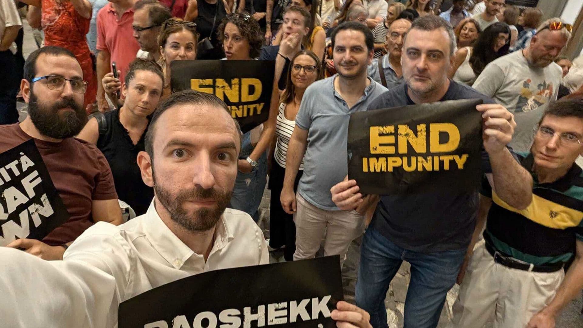 Nationalist Party And Momentum Join Daphne Caruana Galizia Protest