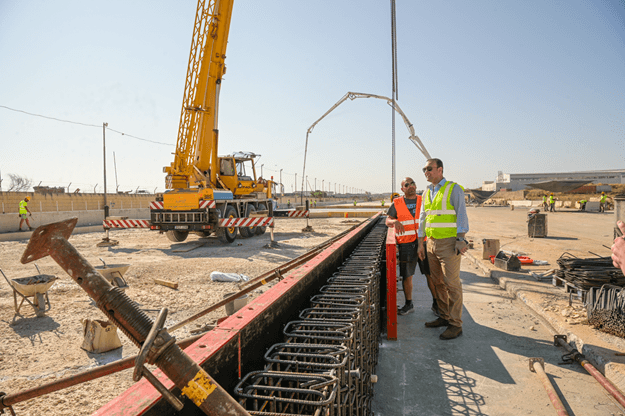 Progress On The Works At The Quarter Mile Complex In Ħal Far
