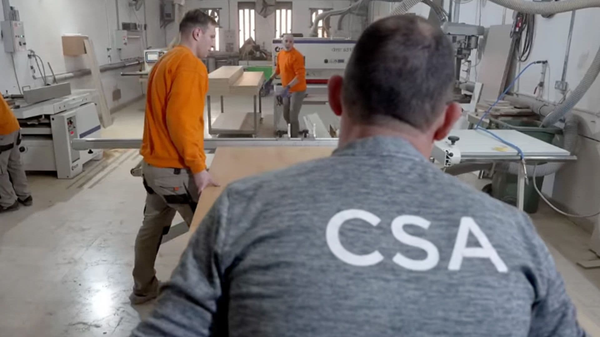 Prison Inmates & Staff Working On UK Puttinu Cares Apartment Furniture