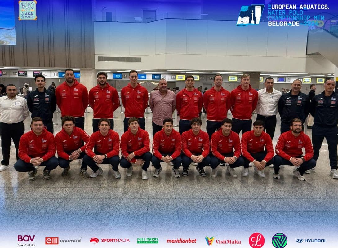 Malta Men’s Water Polo Team Head to Slovenia for Final Pre‑Euros Preparation