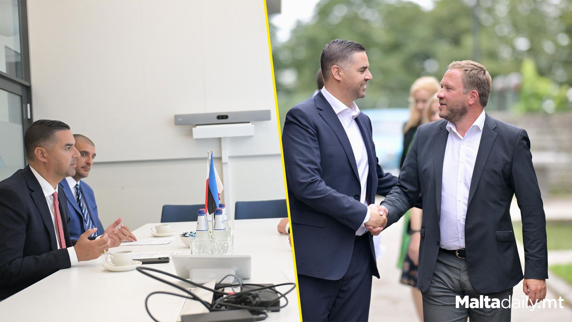 Deputy Prime Minister Borg Visits Estonia To Strengthen Bilateral Ties And Cybersecurity Cooperation
