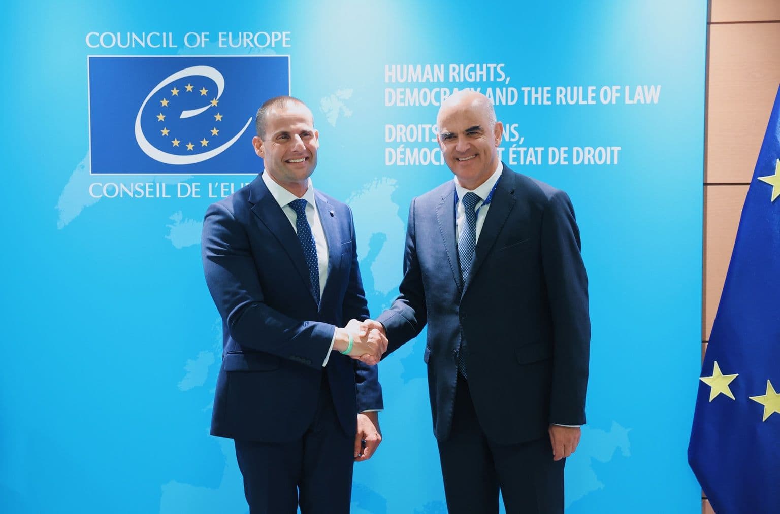 Prime Minister Robert Abela Holds Key Meetings In Strasbourg During Malta’s Presidency of the Council of Europe