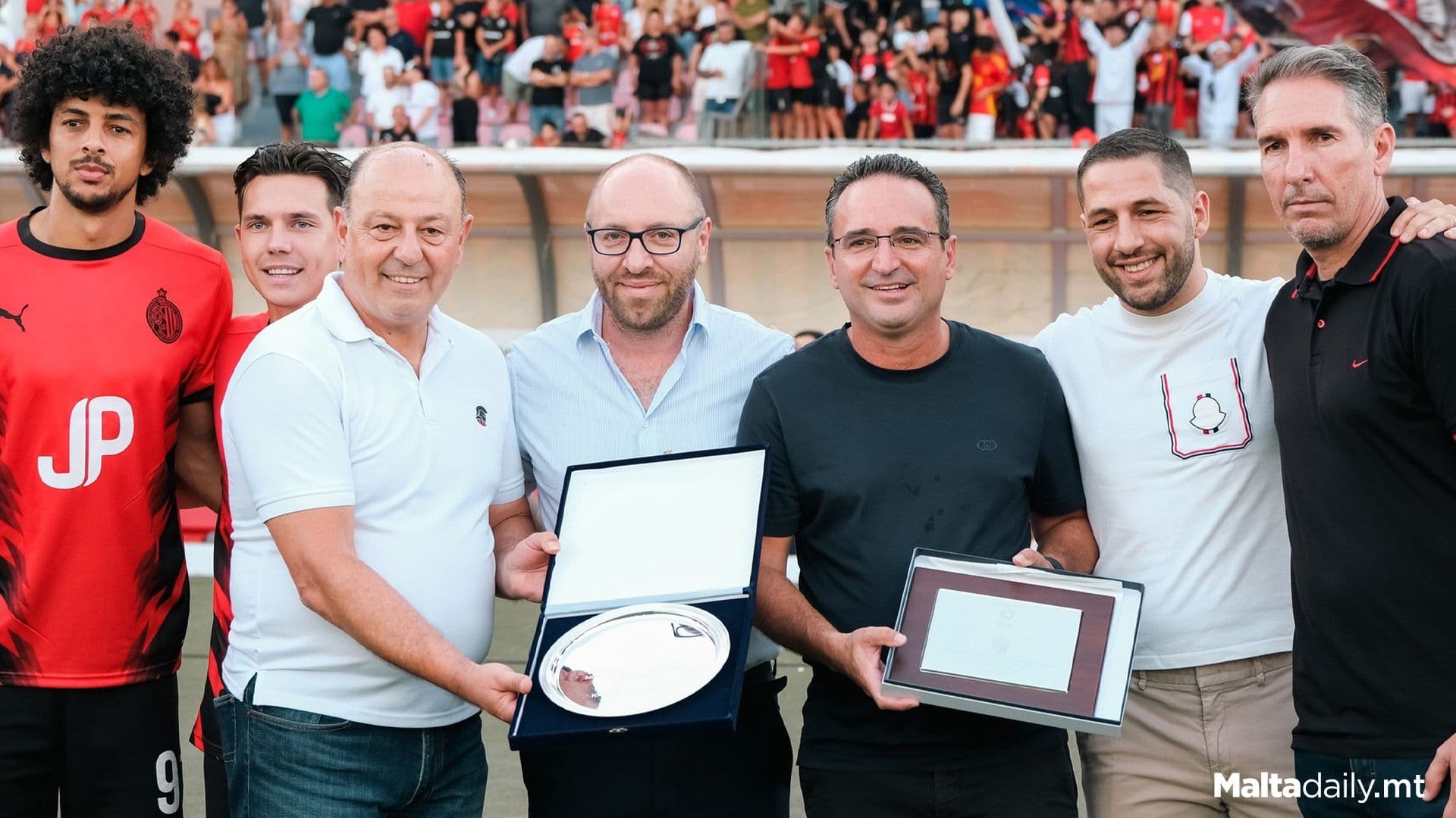 Plaque For Ħamrun Spartans’ 24/25 Premier League Title