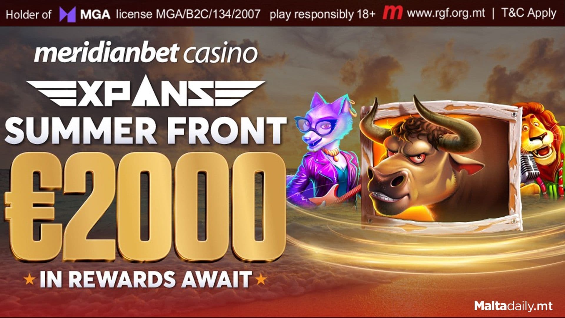 €2,000 Worth Of Cash & Free Spins Up For Grabs In New Meridianbet Tournament