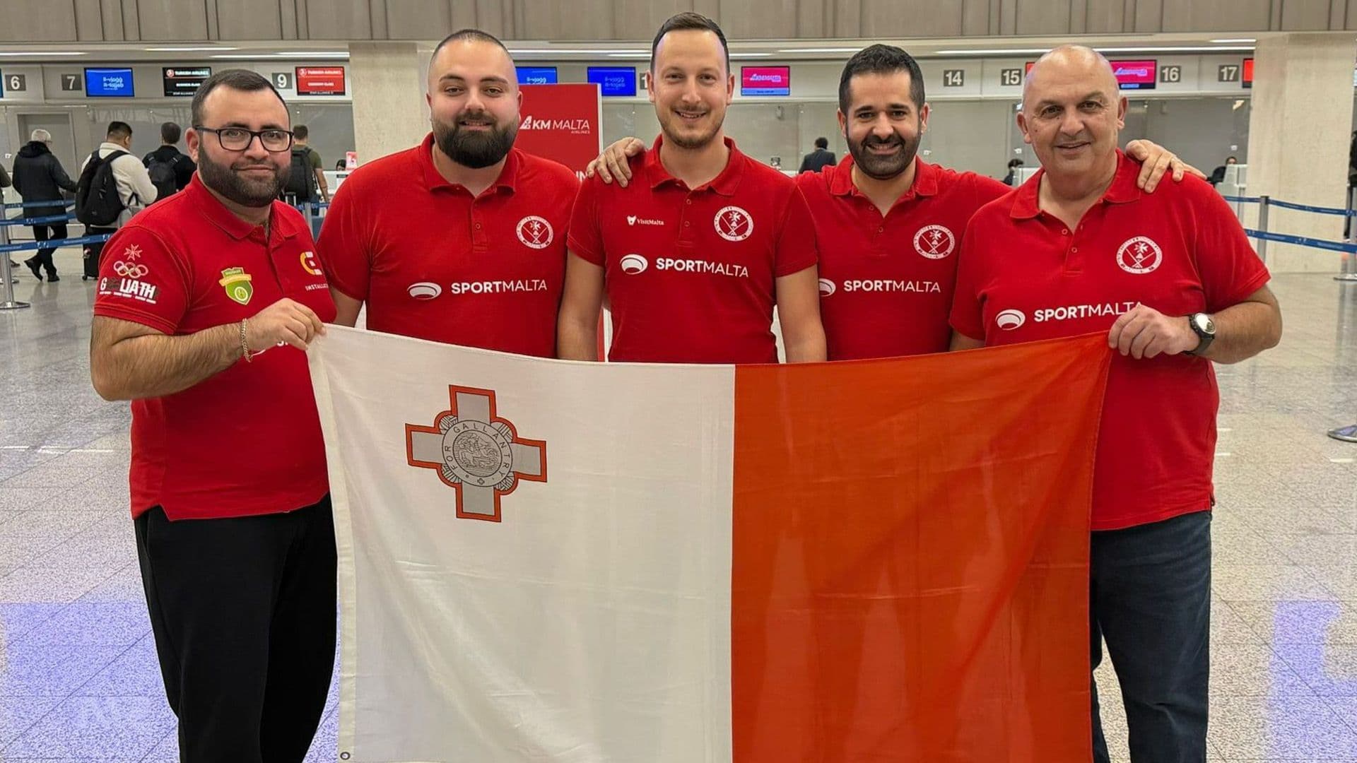 Team Malta departs for Sofia ahead of WSF Open