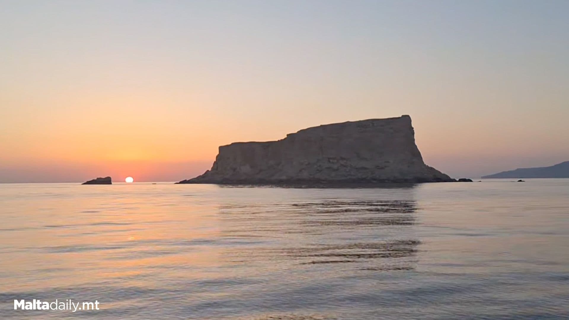 Ever Witnessed The Sunset Behind Filfla?