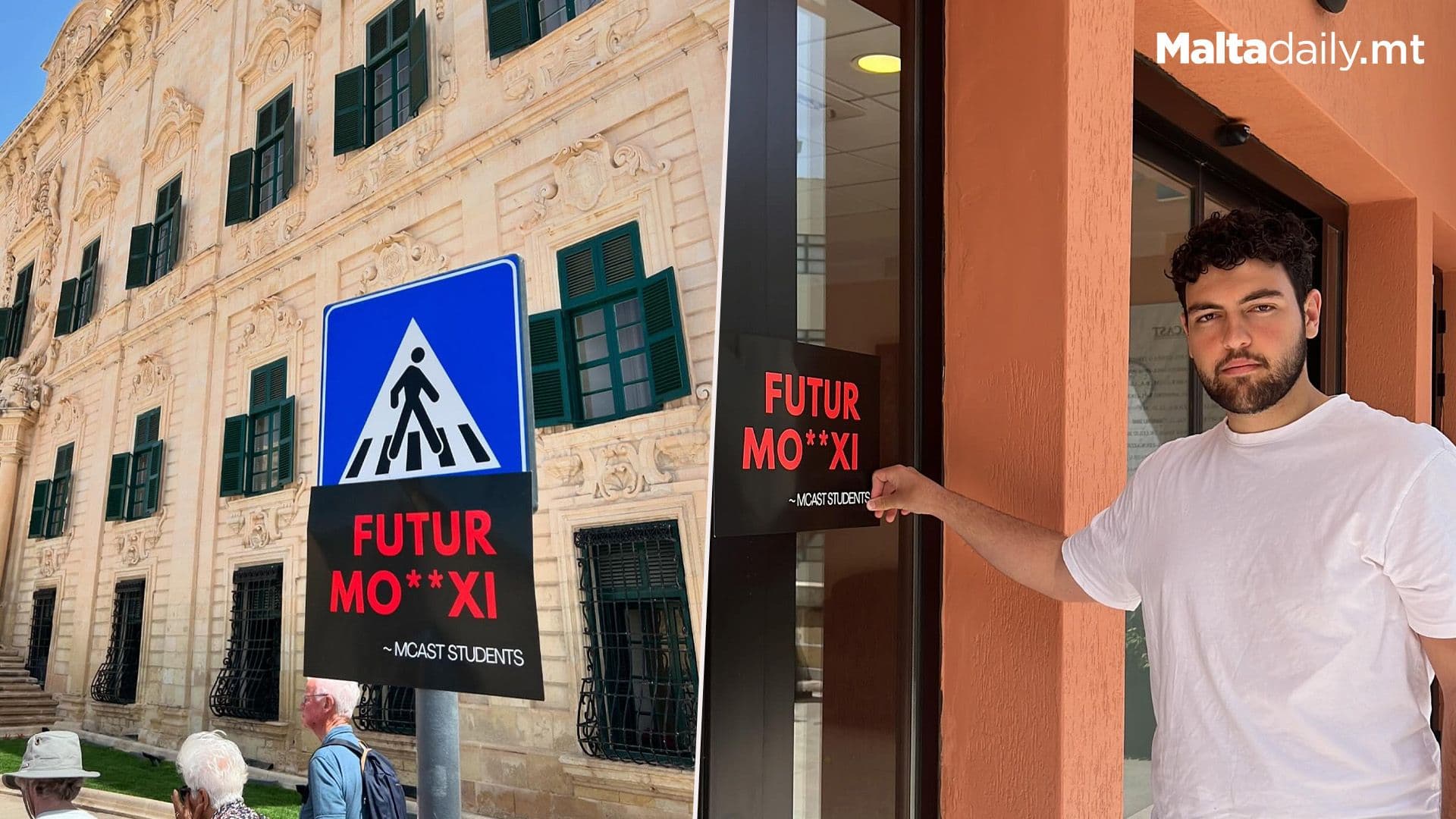 ‘Futur M*ħxi’: MCAST Students Protest Directives