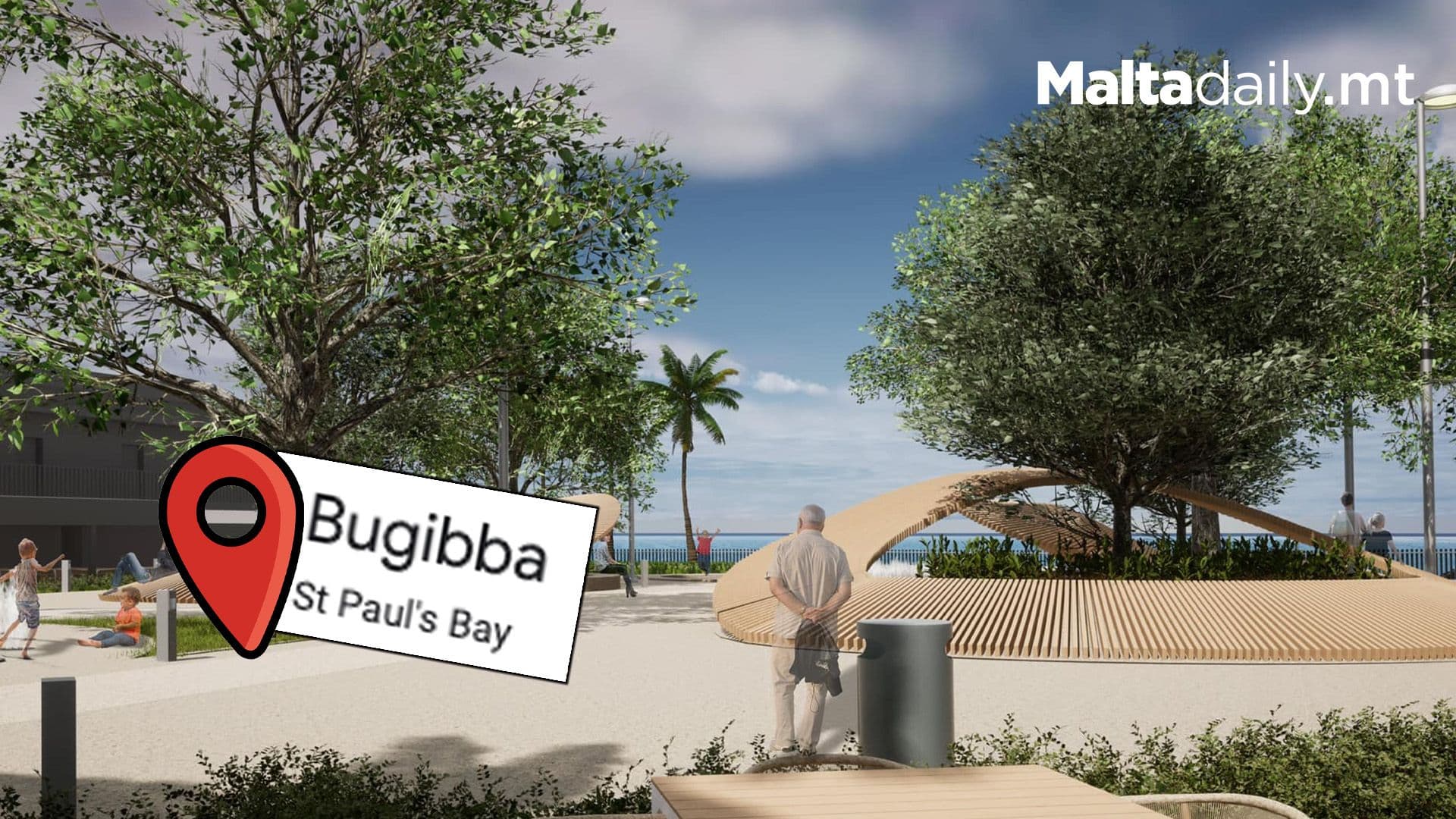 Here’s How The Buġibba Square Will Look Like